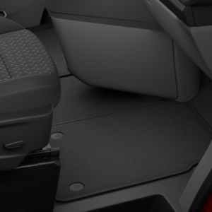 Predpražniki, spredaj standardni, črni